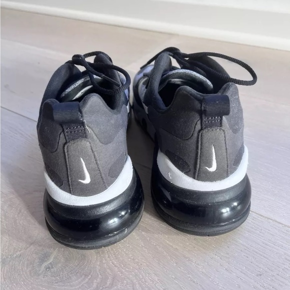 Men’s Size 9 - Nike Air Max 270 React Op-Art Optical Black/Gray Running Sneaker - Picture 6 of 9